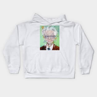 B.F. SKINNER oil portrait .2 Kids Hoodie